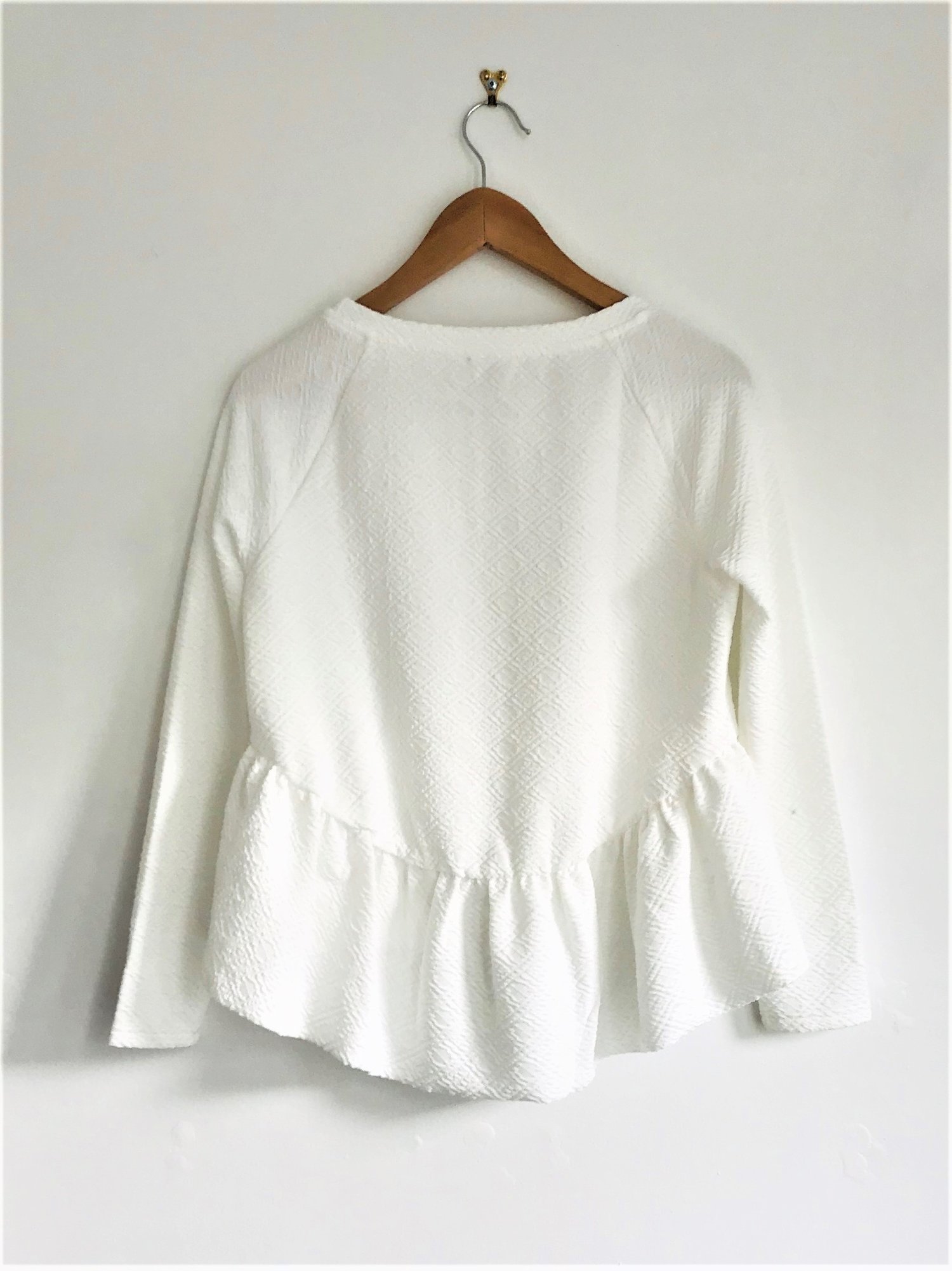 Long Sleeve Peplum Top - Splendid Knit SAMPLE — All Sorts